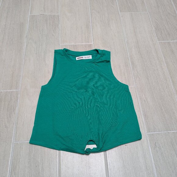Minoti Other - Minoti Summer Casual Tie sleeveless tank top Green - Sizes 12M to 14 Yrs NWOT